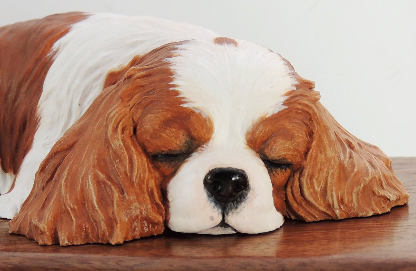 Cavalier King Charles Spaniel Solid Wood Cremation Urn