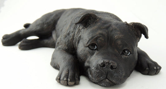 Staffordshire Bull Terrier Sculpture
